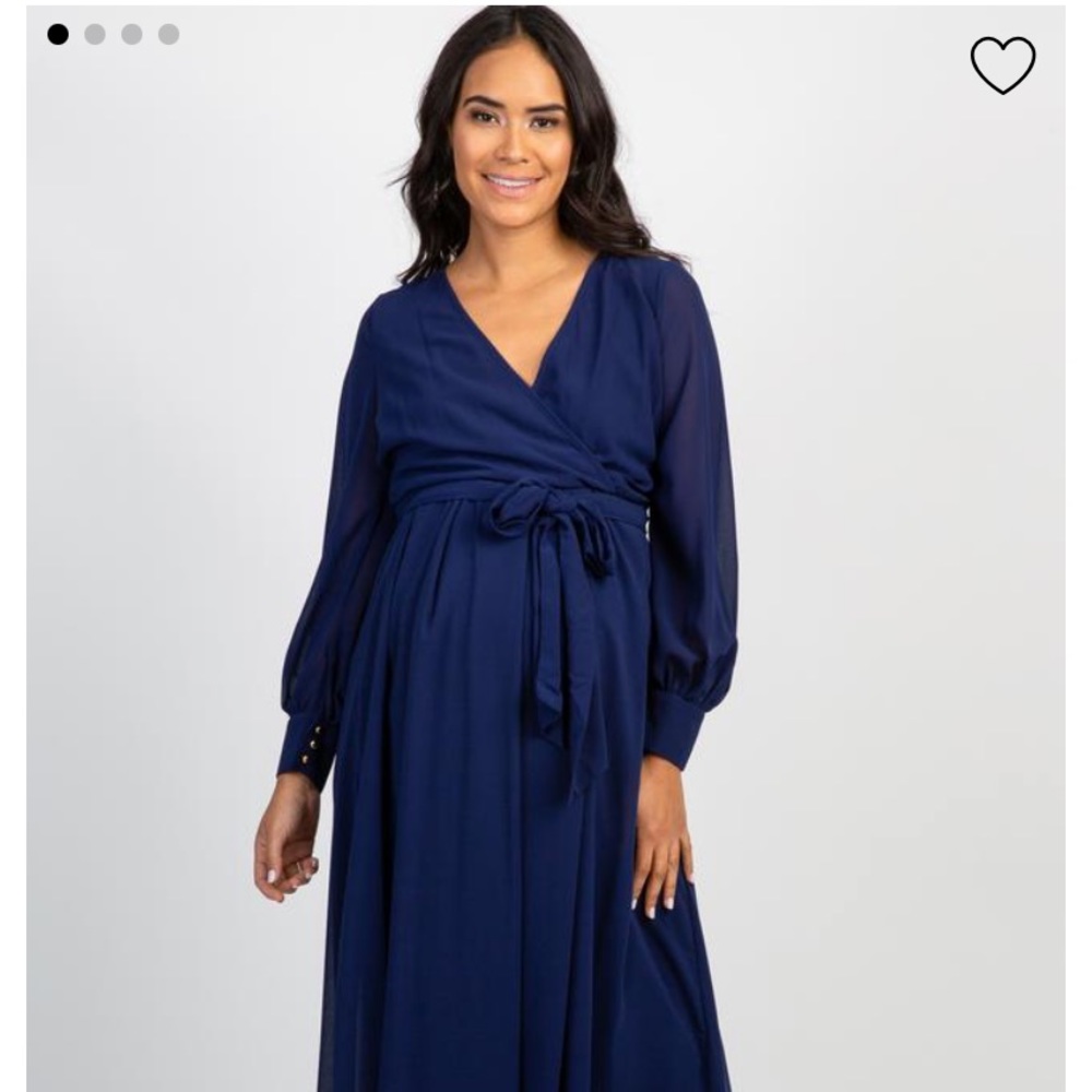 Brand new shop pink blush chiffon dress